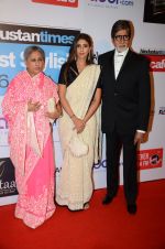 Jaya Bachchan, Amitabh Bachchan, Shweta Nanda at HT Most Stylish on 20th March 2016